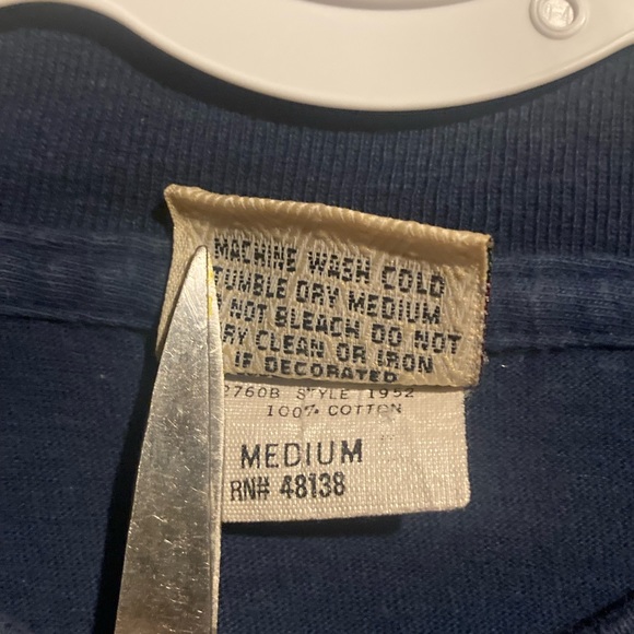 Vintage 1989 Penn State Nittany Lions Club Graphic Single Stitch T-Shirt Size M - Picture 4 of 6